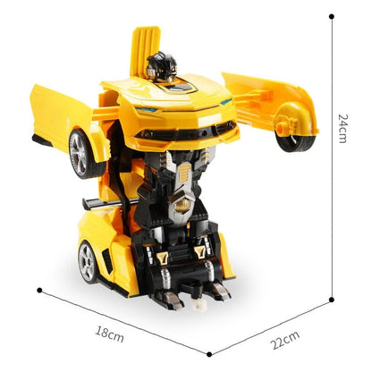 Transformers radiocommandé en voiture