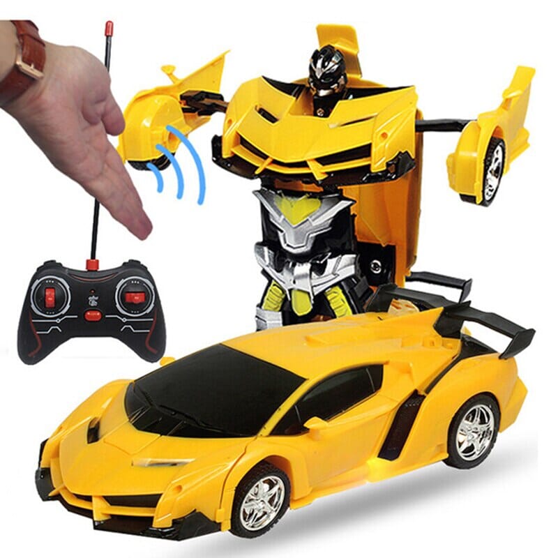 Transformers radiocommandé en voiture
