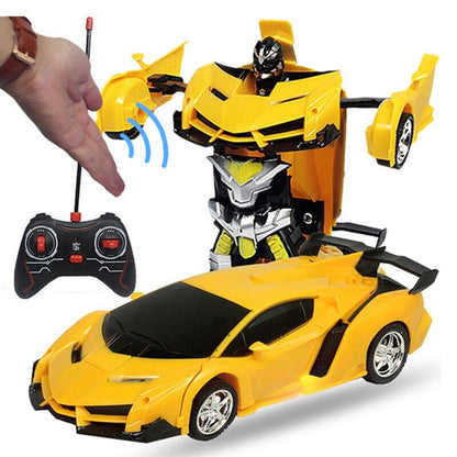 Transformers radiocommandé en voiture