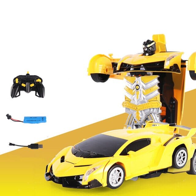 Transformers radiocommandé en voiture