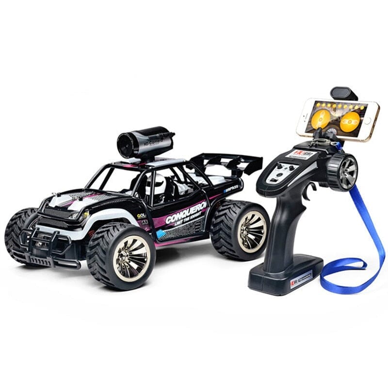 Voiture télécommandée avec caméra espion