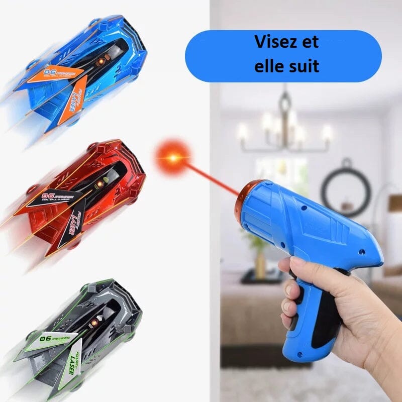 Voiture télécommandée grimpe au mur