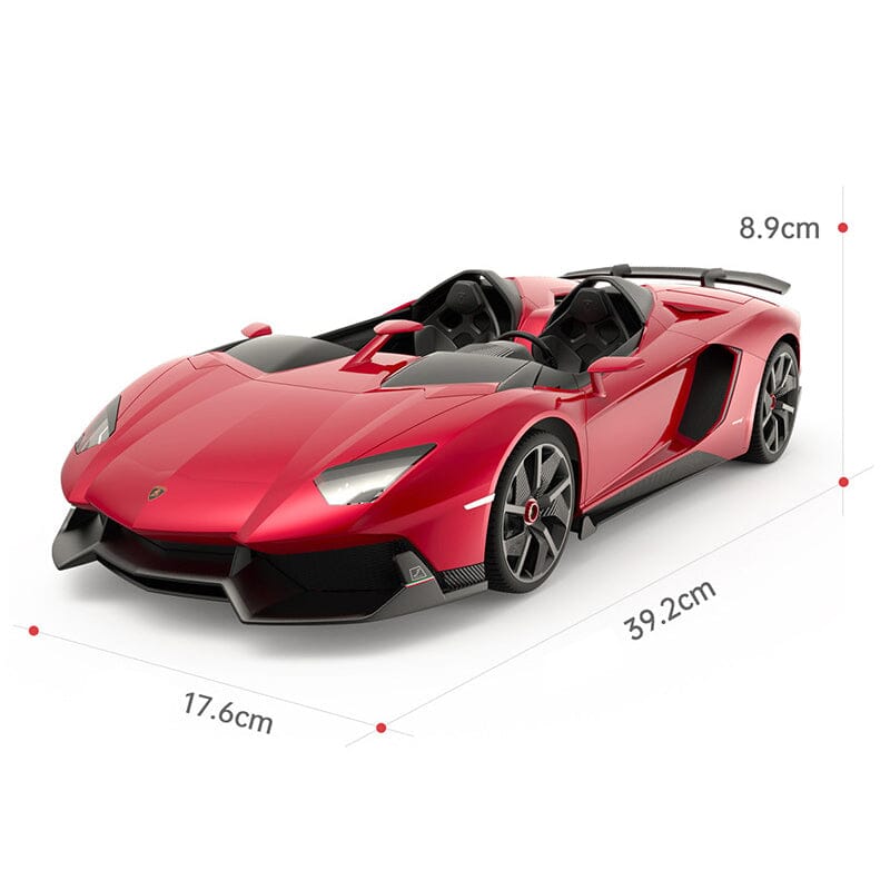 Voiture télécommandée rouge Lamborghini Aventador