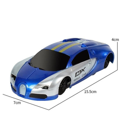 Voiture télécommandée mur
