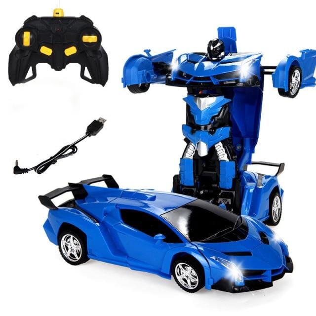 Voiture télécommandée qui se transforme en robot