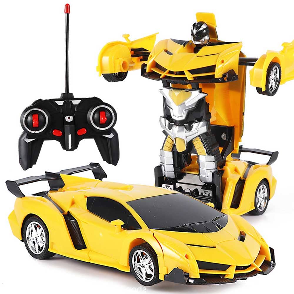Voiture télécommandée qui se transforme en robot