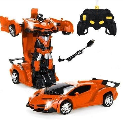 Voiture télécommandée qui se transforme en robot