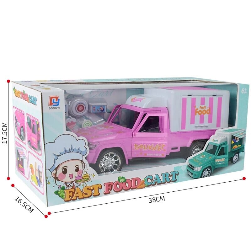 Voiture télécommandée rechargeable sur secteur fille