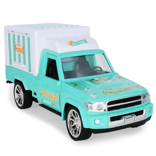 Voiture télécommandée rechargeable sur secteur fille